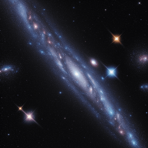 AI generated: 2000 galaxies