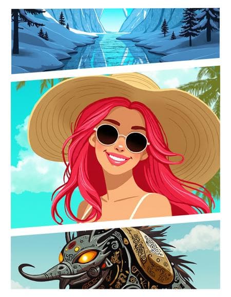 Colorful Digital Art by TheDesigner - Image 1