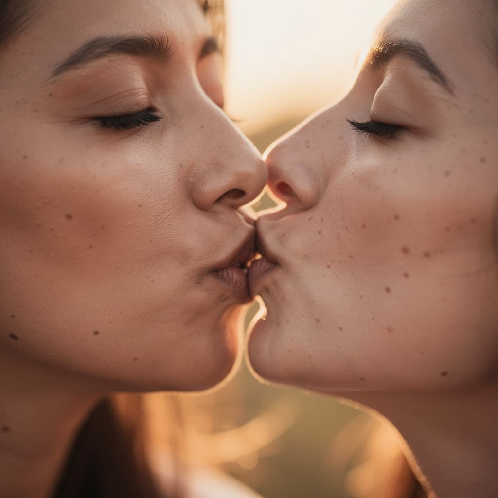 AI generated: kiss