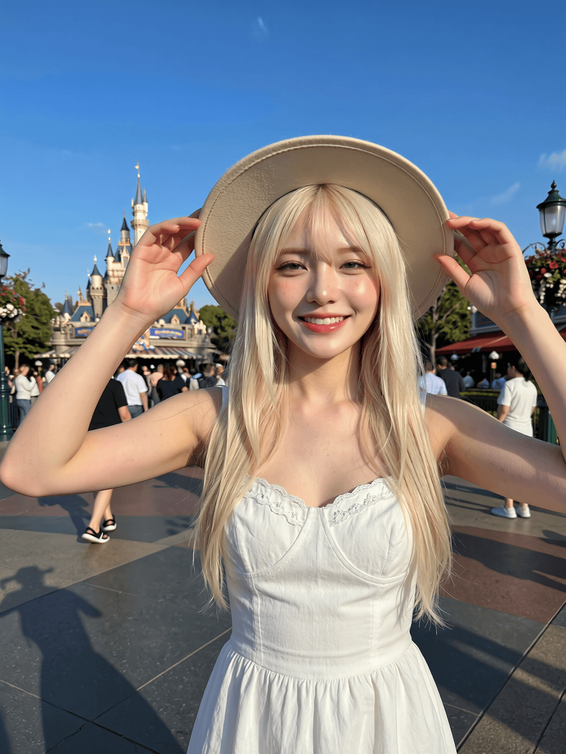 White Hair Asian Woman - Ai Character Consistency Influencer - Multi Model [SFW+NSFW Mix]