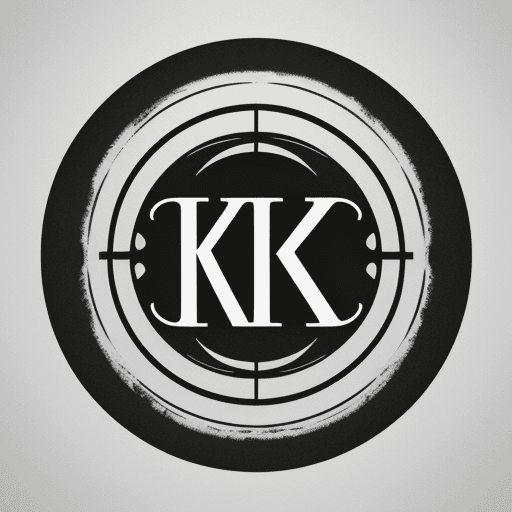 AI generated: Creation of a logo for the company "körber" consisting of two circles with the lettering of the comp...