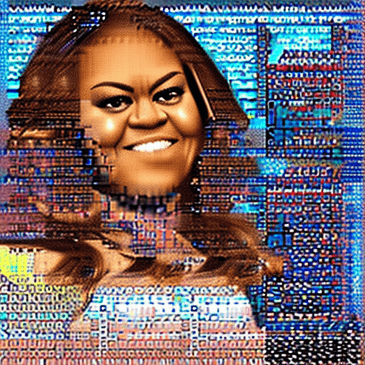 AI generated: (([Nicole Byer Michelle Obama]:0.4)),, MilBob3vLR, solo, warrior, long wavy hair, brown eyes, detail...