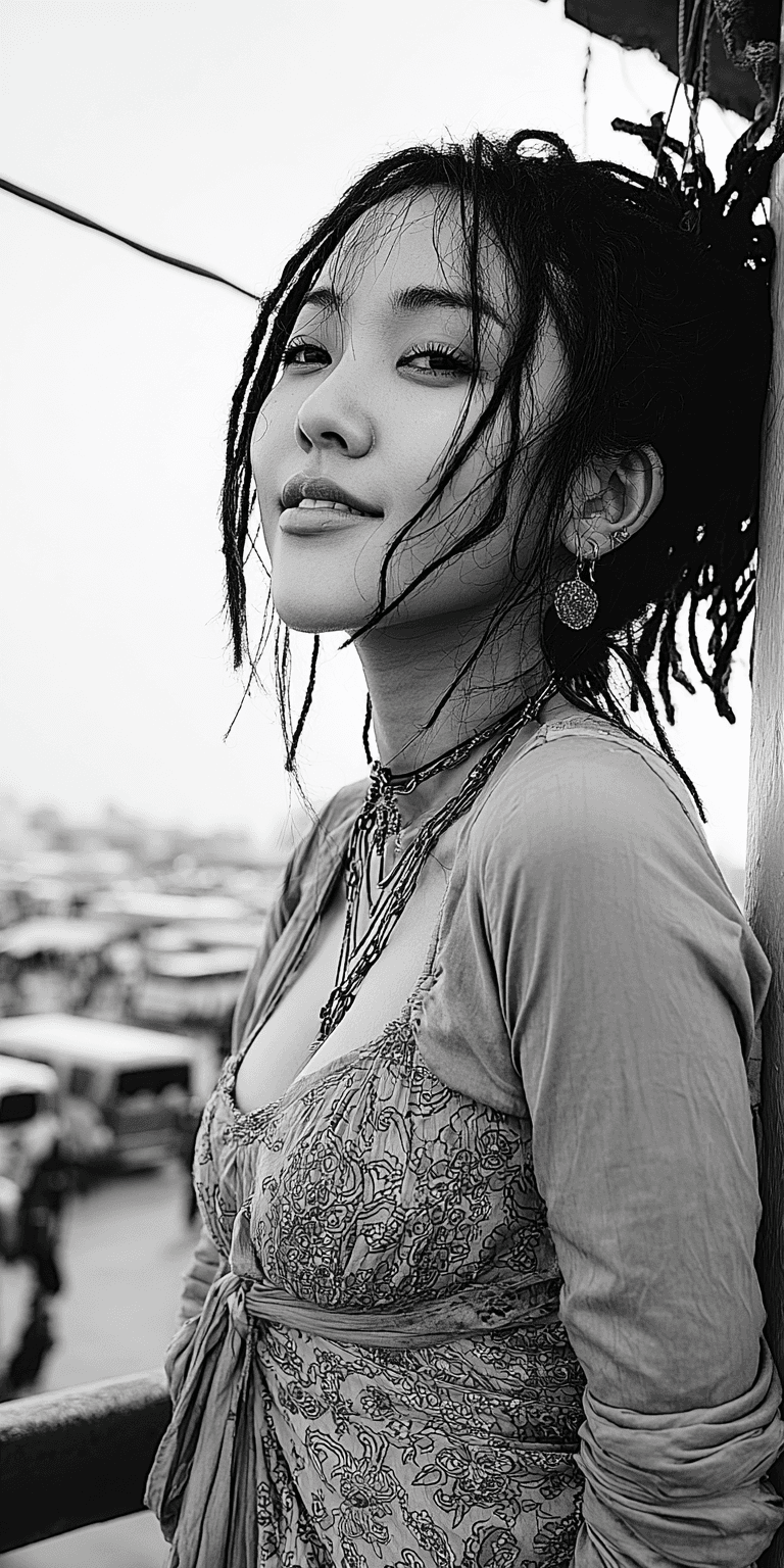 AI generated: woman, in the style of Kodak Gold 200 --chaos 75 --ar 1:2 --raw --sref 1936951861 --profile x3fq9up ...