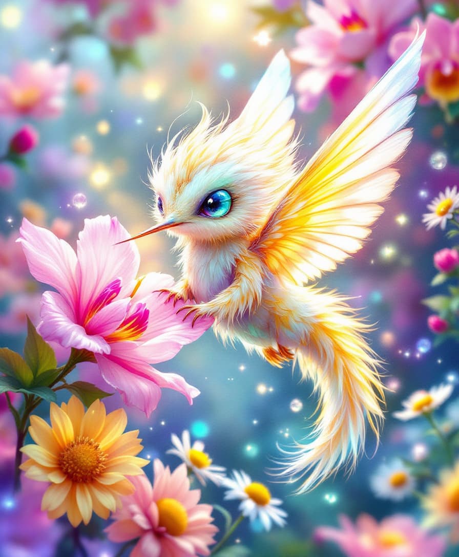 AI generated: Full-length, holographic foil quill art, comic cartoon style 3D, ultra-textured, zach-effect shading...