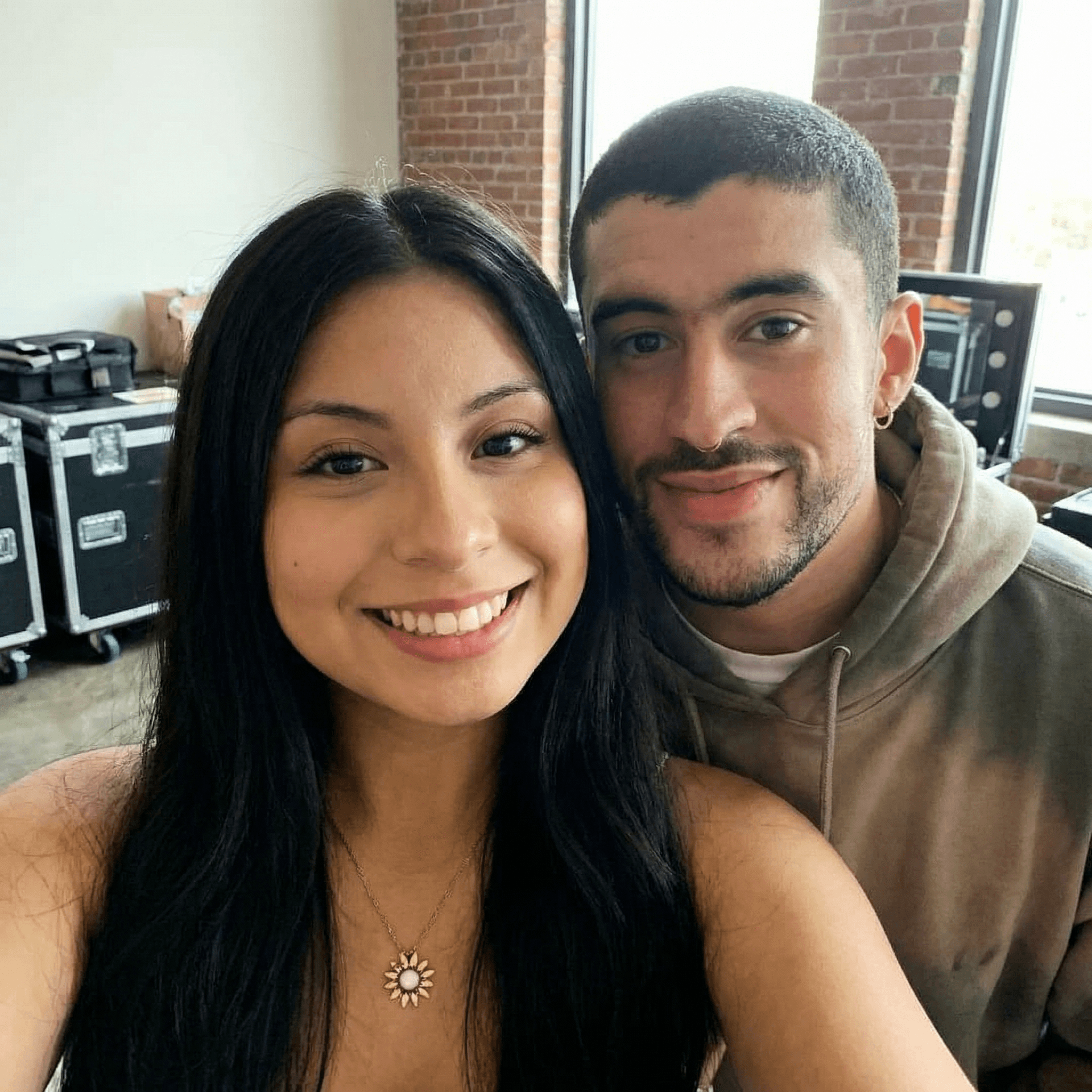 AI generated: Con Bad Bunny 