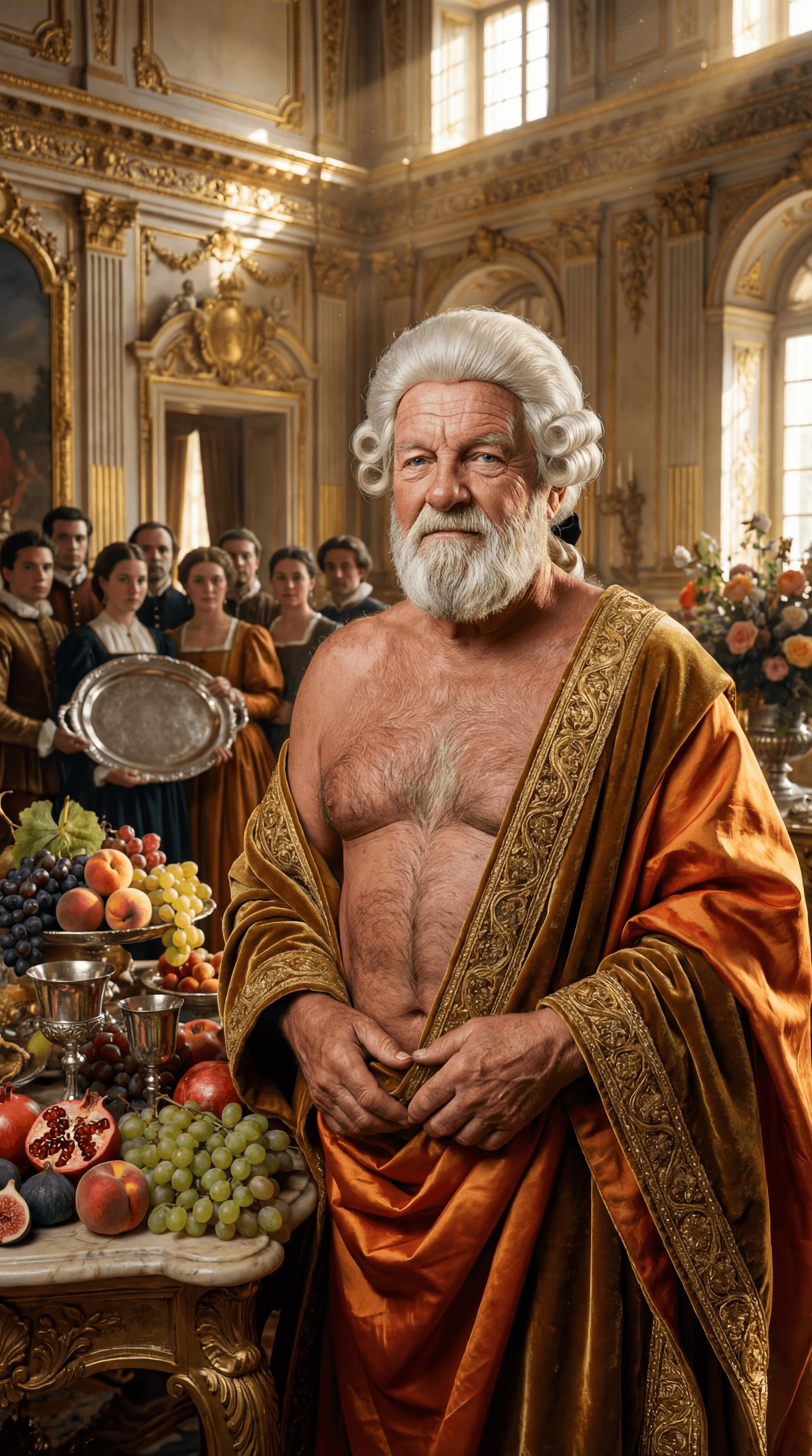 AI generated: ULTRA-REALISTIC CINEMATIC EDITORIAL PORTRAIT (vertical 9:16).
Museum-grade realism, high-end luxury ...