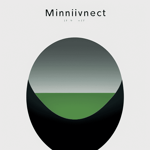 AI generated: Minimalistic project cover about the gamma function