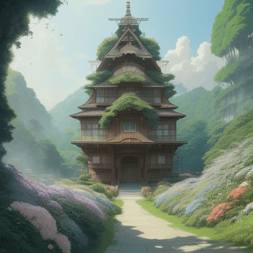 AI generated: (seed:::479590132) cinematic, masterpiece, art by studio ghibli, intricate artwork by john william t...