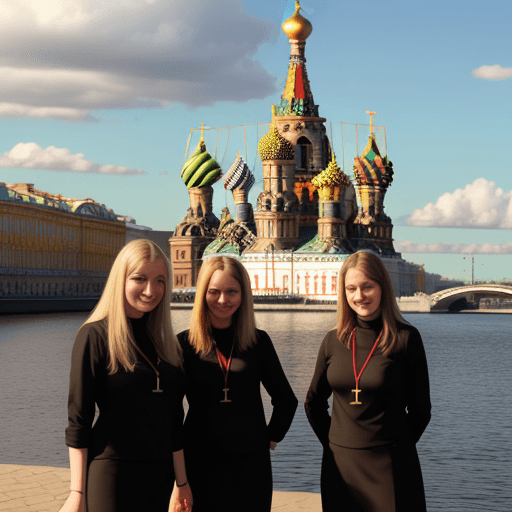 AI generated: staff in saint petersburg
