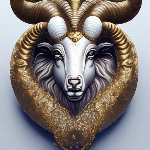 AI generated: Hyper realistic eye level exterior photo of a Beautiful Aries girl icon, full body, shimmering fanci...