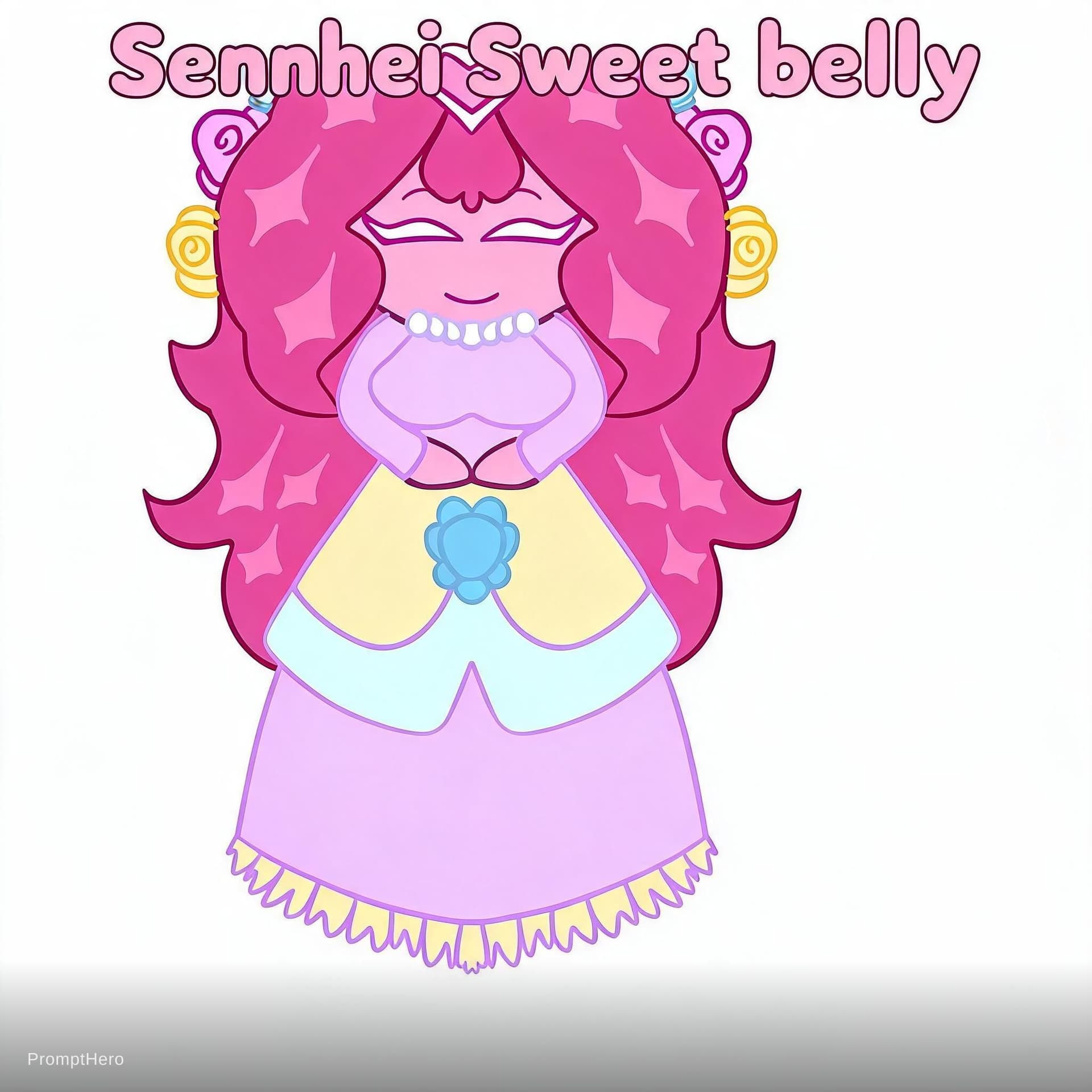 AI generated: Sennhei Sweet Vore belly comic