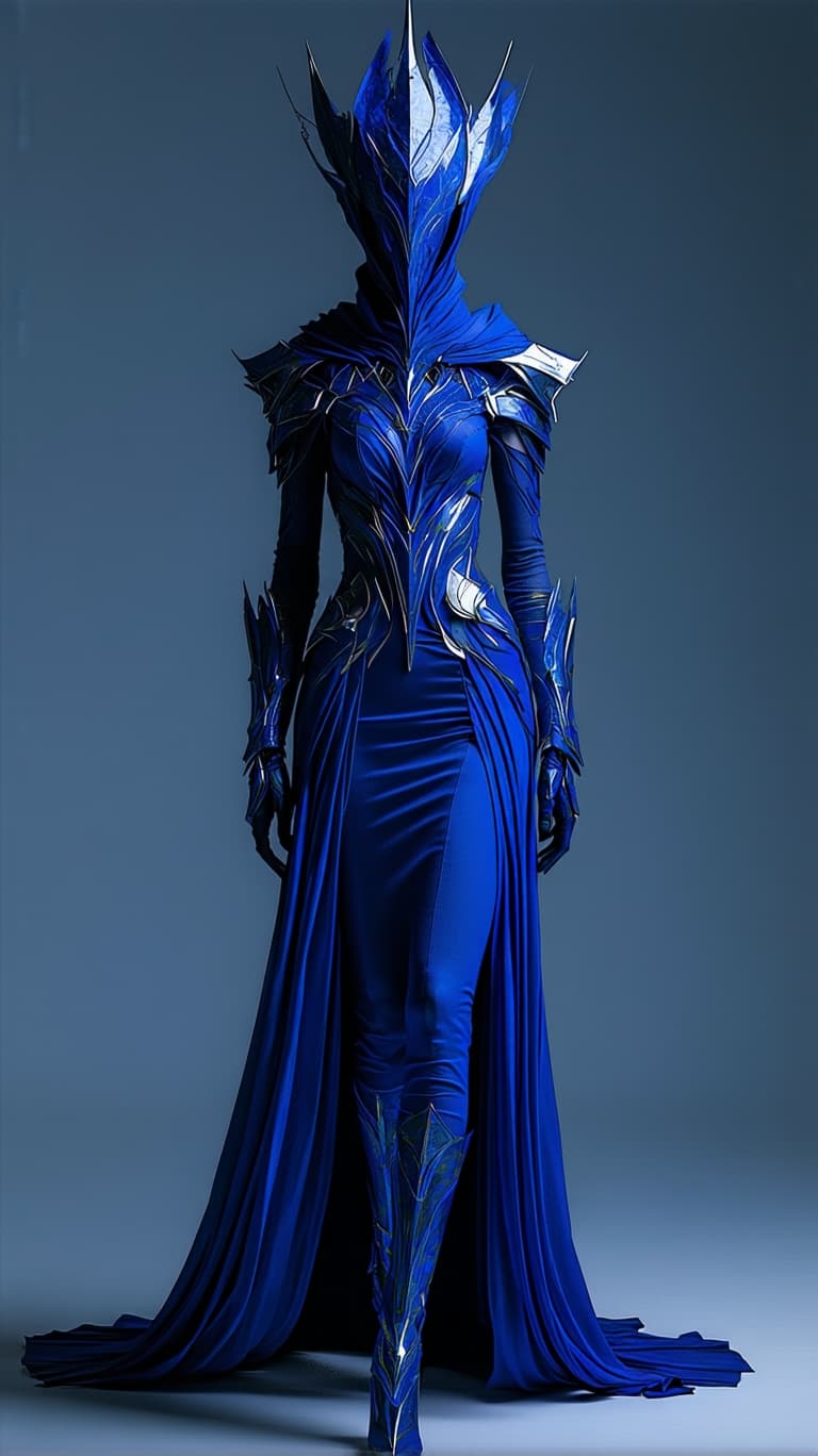 AI generated: "Image is a full-body portrait captured with a Sony A1 50.1 mb using a 200mm lens, of a model wearin...