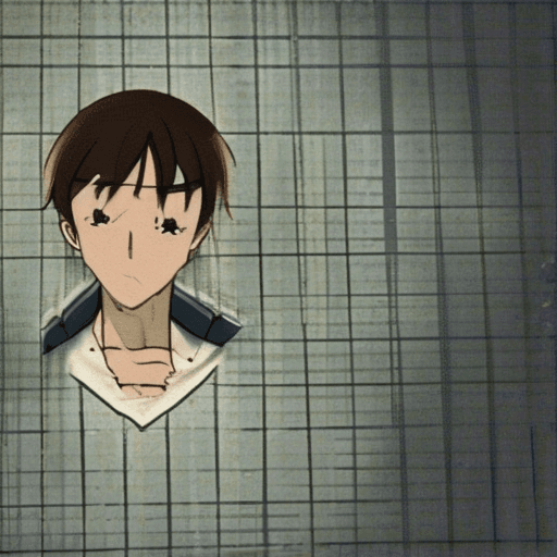 AI generated: Anime-style, British, Pale, brown haired, tall, 44 years old adult man