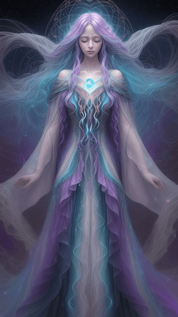 AI generated: In the heart of an ever-shifting dreamscape, meet Zephyr Weaver, a whimsical wanderer whose essence ...