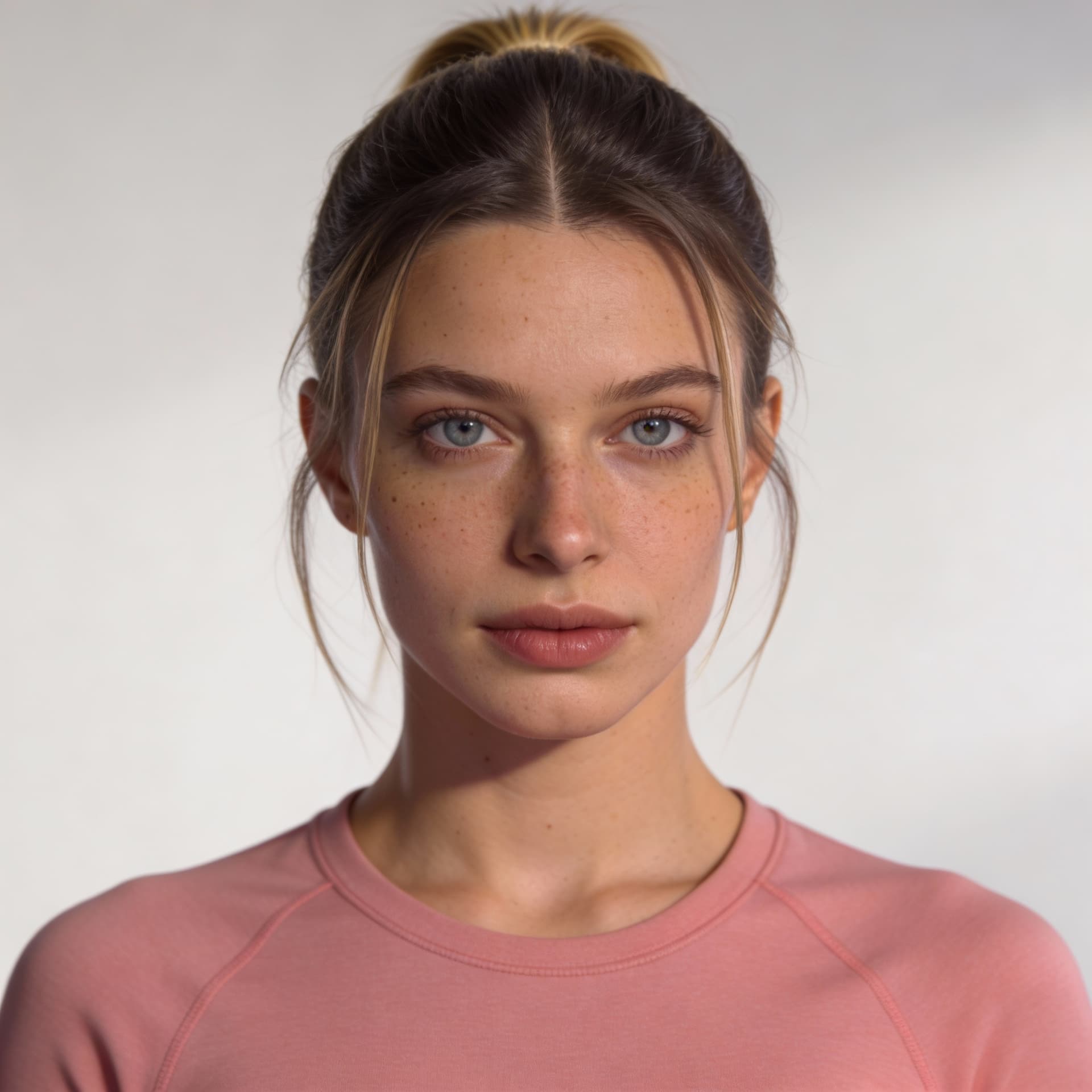 AI generated: Ultra-realistic front-facing photo of an adult woman,
looking directly at the camera with a natural ...