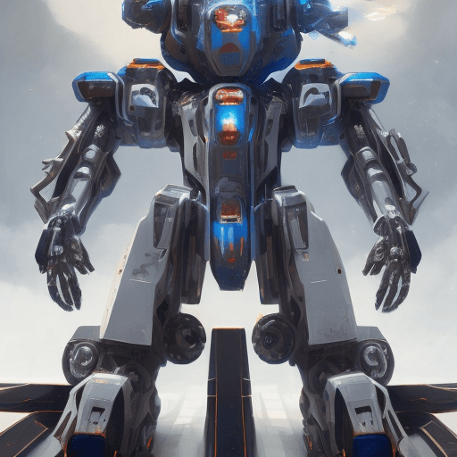 AI generated: front view::1 mech body armor, #mech #scifi #art #instaart #design #mecha #concept #future #tech #ca...