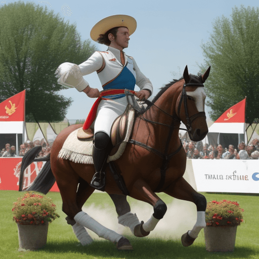 AI generated: tir à l'arc competition