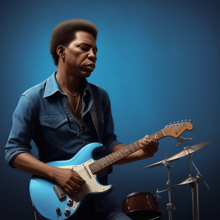 AI generated: Blues music