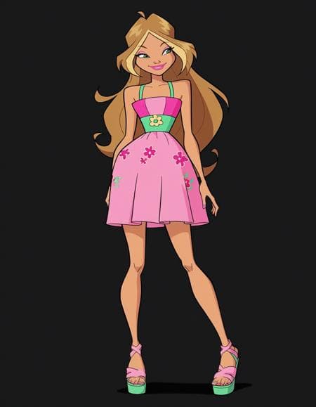 Flora (Winx Club) 8 Versions [14 mb]