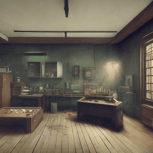 AI generated: High resolution photography, dark interior, weed, videogames, vinil, rap, photorealistic, realistic ...
