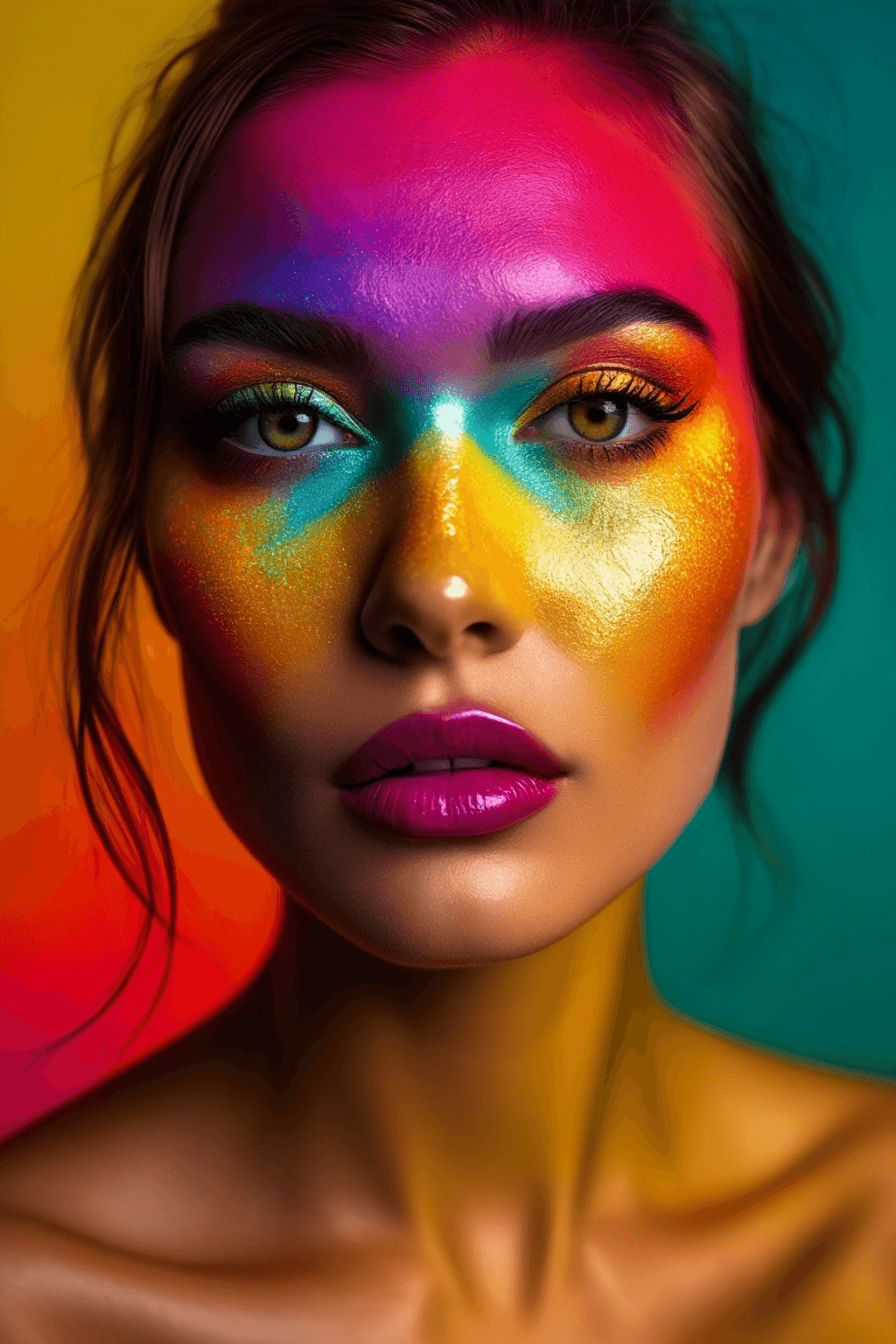 AI generated: color woman, ultra realistic, high quality, 8k