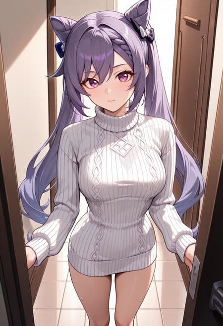 Keqing (Genshin Impact) SDXL LoRA [Illustrious] | 3 Outfits