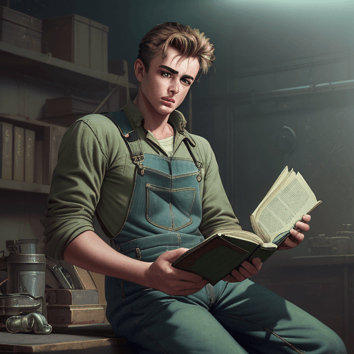 AI generated: highly detailed epic cinematic concept art CG render digital painting artwork costume design: young ...
