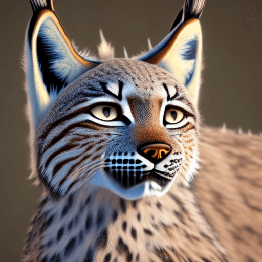 AI generated: lynx, 8k