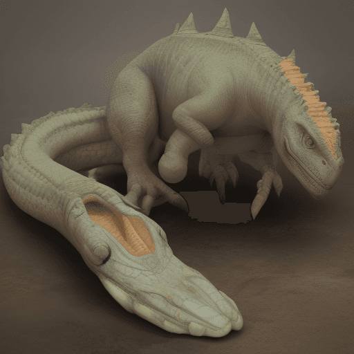 AI generated: a human foot similar to a dinosaur's foot with reptile claws instead of human nails