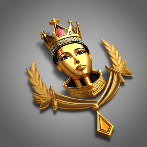 AI generated: logo for a business that consults about diplomacy issues. logo should be a duchess crown in the styl...