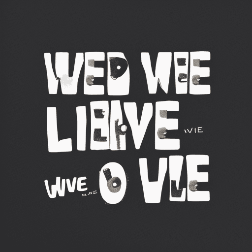 AI generated: we live we love we lie