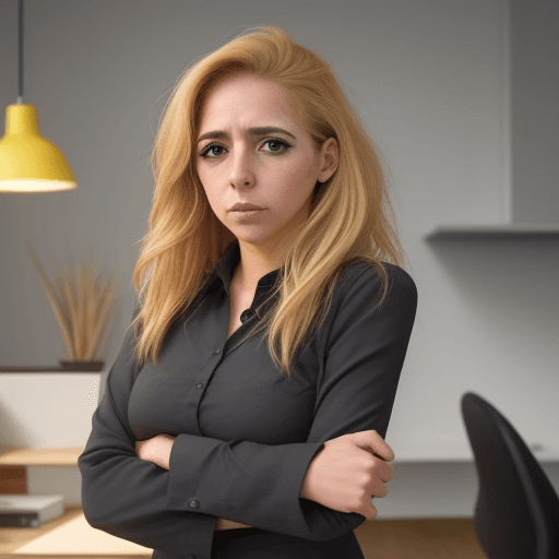 AI generated: CREAR MUJER RUBIA EMPRENDEDORA  QUE LOGRA DE CADA DESAFÍO ALGO RENTABLE