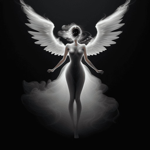 AI generated: Digital Smoke Art crafting ethereal and captivating compositions with the fluidity and ephemeral bea...