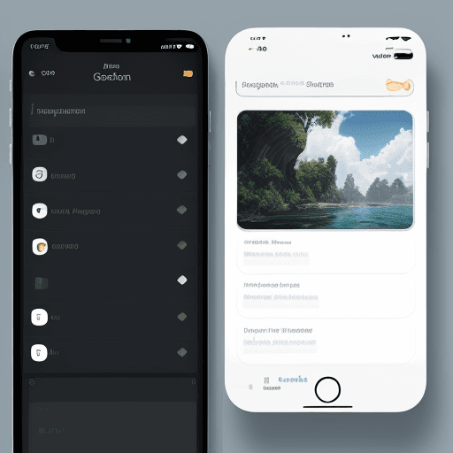 AI generated: Generate detailed UI for Lost and Fount iOS App
