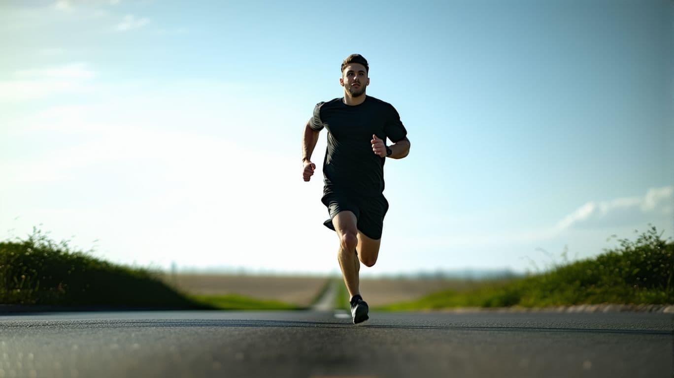 AI generated: man running