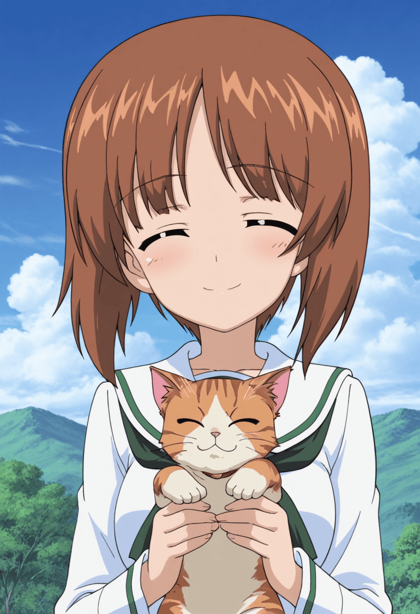 Nishizumi Miho | Girls und Panzer | ガールズ&パンツァ