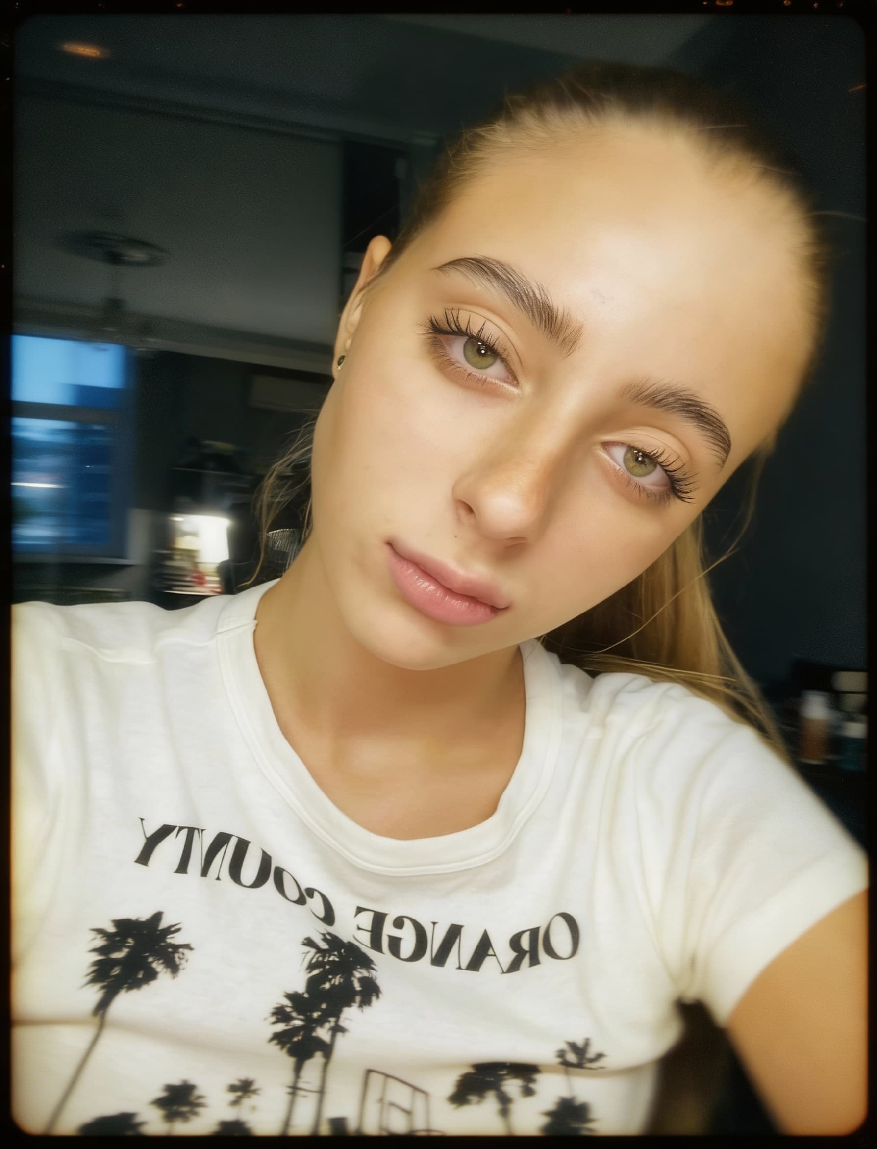 AI generated: 📸 CAMERA & IMAGE CHARACTERISTICS

Ordinary iPhone Selfie — Accidental / Mediocre Snapshot

Camera T...