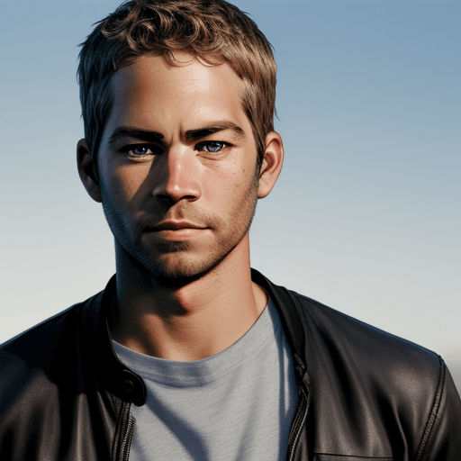 AI generated: Image of Paul walker
