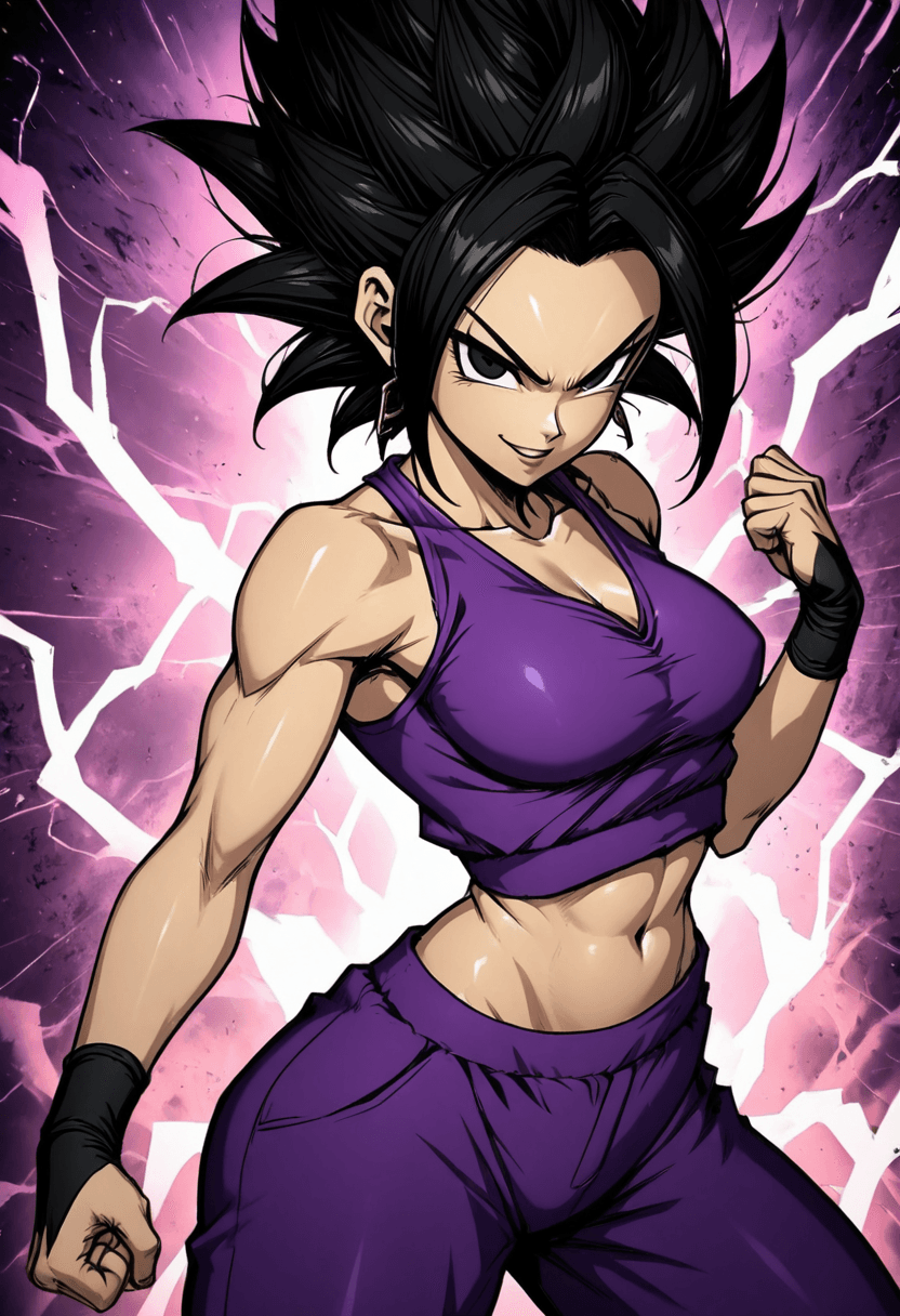 Caulifla + Super Saiyan 4 Form (Dragon Ball) [IL & SDXL]