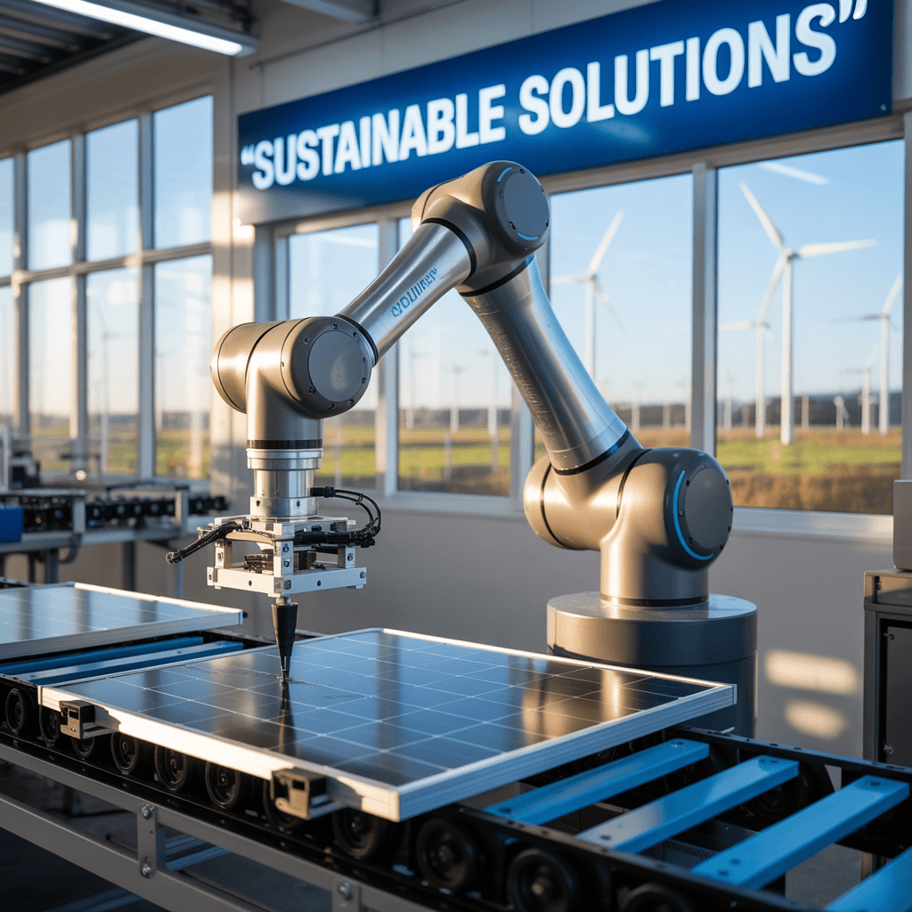 AI generated: Sustainable manufacturing 