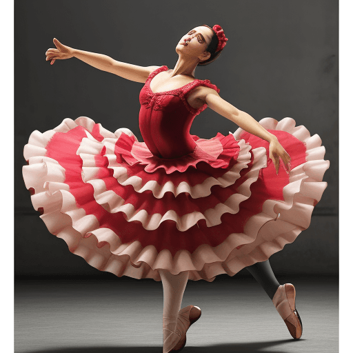 AI generated: flamenco balerina
