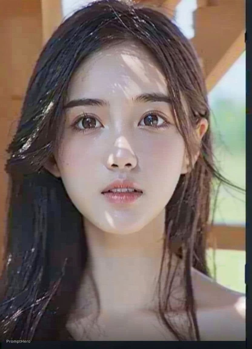 AI generated: (SORA)
amateur film photo

close-up of a face

skin normal
but pores slightly too deep
as if surface...