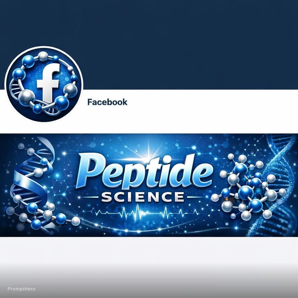 AI generated: I want a prompt to create a peptide's Facebook logo and cover photo for my Facebook page