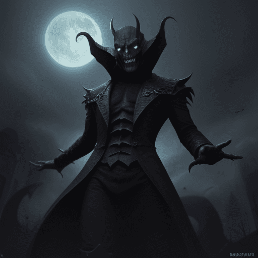 AI generated: An evil realm