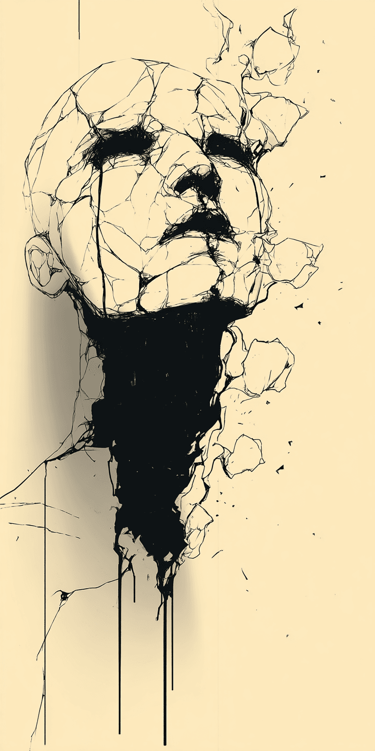 AI generated: surreal art --chaos 75 --ar 1:2 --sref 997444875 --profile ooro6tr --stylize 750