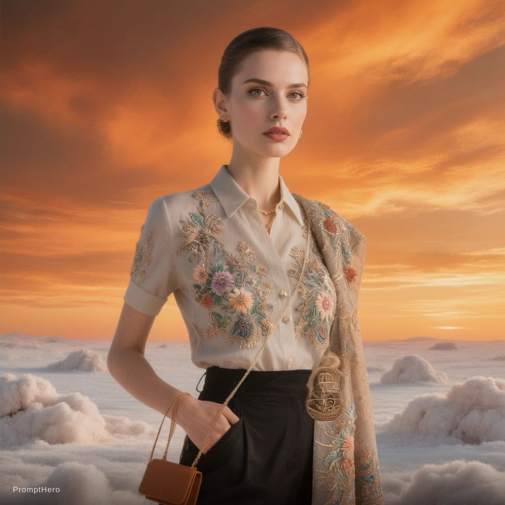 AI generated: Digital Fine Art Portrait Photography Masterpiece, 3D Rendering, A Cinematic Masterpiece, UHD, Timel...