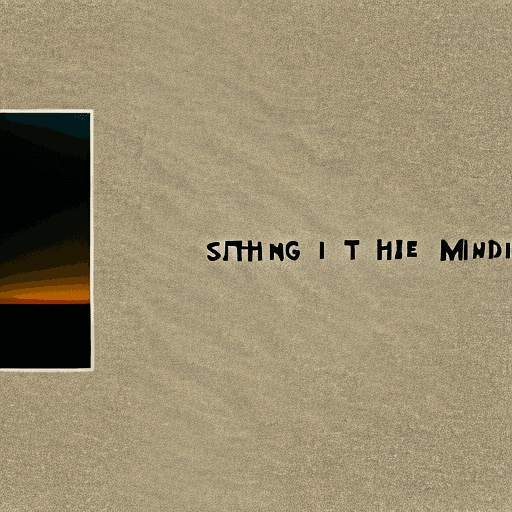 AI generated: something in the middle of nothing