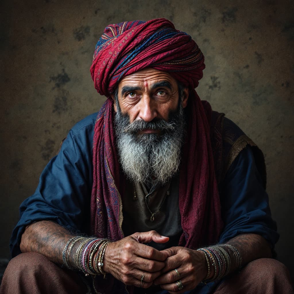 AI generated: aramean man

