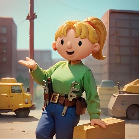 Wendy // Illustrious/Pony Character LoRA // Bob the Builder
