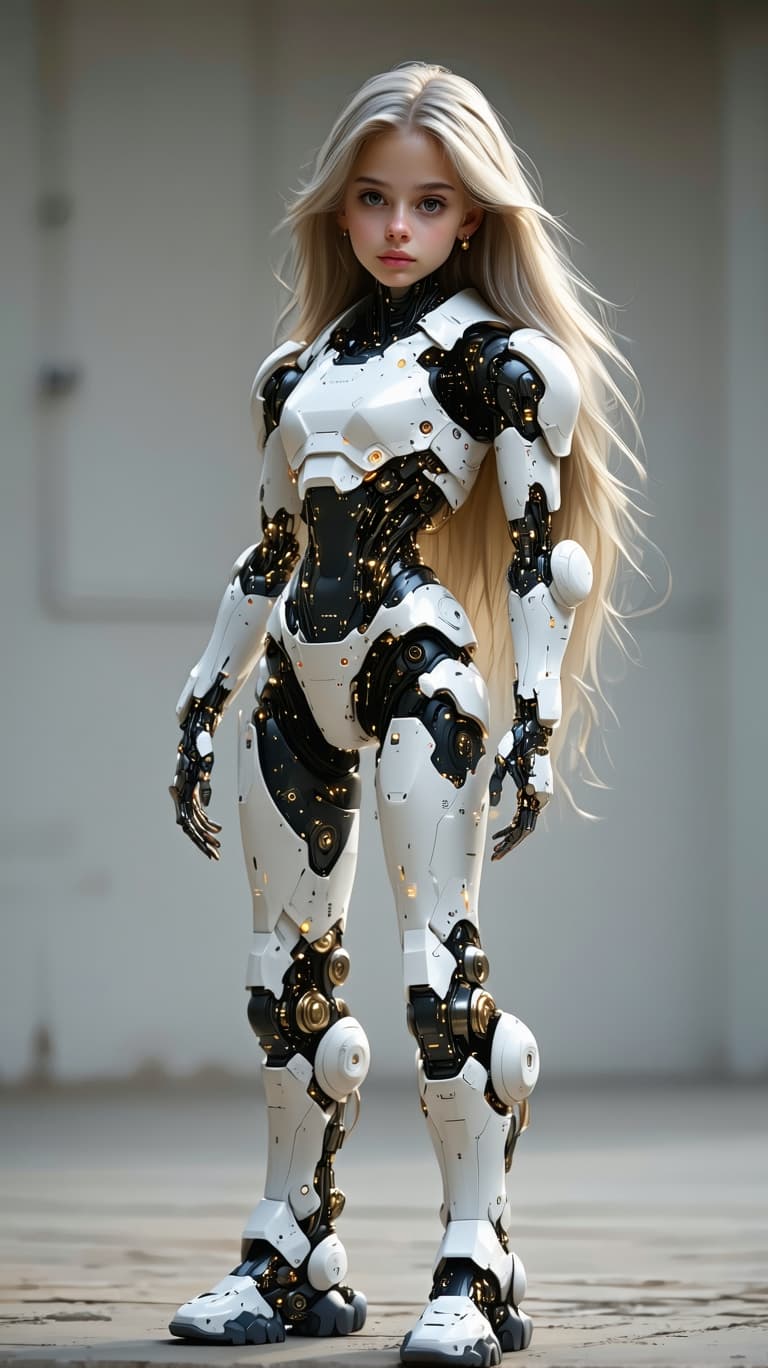 AI generated: exceptionally beautiful tween girl, (futuristic),(masterpiece), (realistic), (perfect anatomy), (Ful...